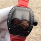 Swiss quality Richard Mille RM 053 Black Case Copy Watch Black Rubber (3)_th.jpg